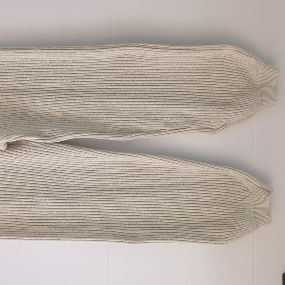 Free People Beach Justine Boho Slouchy Cozy  Tapered Jogger Sweater Pants XS - Picture 4 of 7